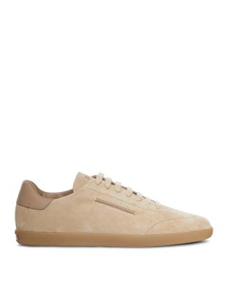 Ermenegildo Zegna LOW-TOP SUEDE SNEAKERS - Zegna - Man