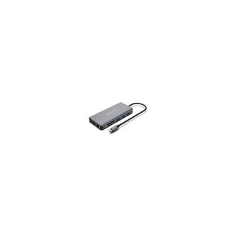 Atlantis Atlantis Land A04-tcdk46 Base Para Port&aacute;til Y Replicador De Puertos Al&aacute;mbrico Usb 3.2 Gen 1 (3.1 Gen 1) Type-c Gris