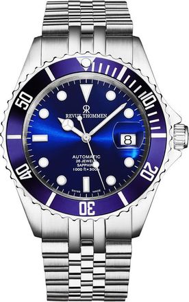 Revue Thommen Diver Automatic Blue Dial Mens Watch 17571.2228
