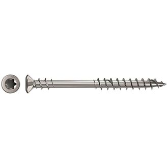Fischer 200x Tornillo Para Terraza Power-fast 5,5 X 60 Cabeza Avellanada A2 Tx - 660616