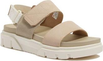 Timberland Greyfield 2 Sandal in Light Beige Suede at Nordstrom, Size 7.5