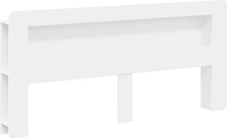 vidaXL Cabecero Con Armario Con Almacenamiento Madera De Ingenier&iacute;a Vidaxl
