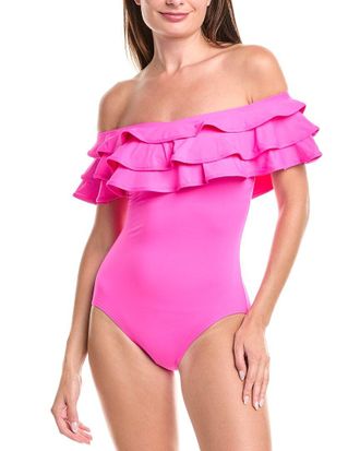 Kate Spade New York Kate Spade New York Ruffle One-Piece