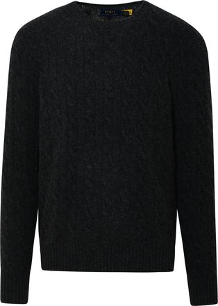 Ralph Lauren Grey Cashmere Blend Sweater