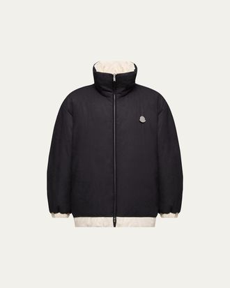 Moncler x JIL SANDER Mens Penguinone Reversible Short Down Jacket