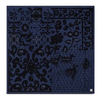 Carhartt Work in Progress Home, Heren, Blauw, ONE Size, Katoen, Vestige Strandlaken Deken