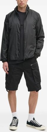 Rains Giacca leggera con zip e colletto rialzato - Nero