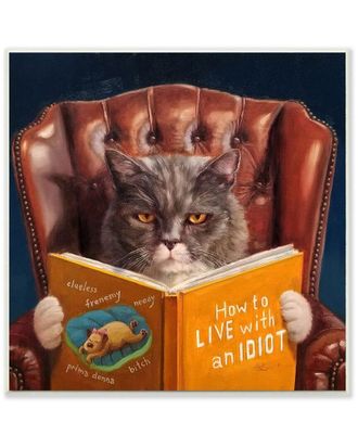 Stupell Industries Feline Pet Humor Wall Art