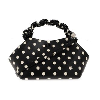 Ganni Dames, Tassen, Zwart, Maat: ONE Size Leer