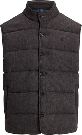 Polo Ralph Lauren Gilet met visgraatpatroon - Grijs