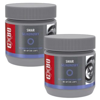 OEM Grasa De Silicona Incolora Cx80 Para Juntas De Grifo De Goma Nsf 500 G X 2