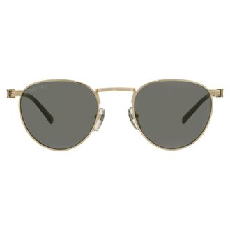 Gucci Grey Round Mens Sunglasses GG1875S 001 48