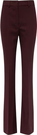 Sportmax Broeken, Dames, Rood, S, Wol, Febe Broek