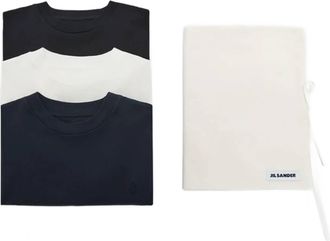 Jil Sander Neutral Tones T-Shirt Three Pack Set