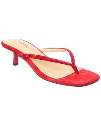 L'agence LAgence Horetense Suede Sandal