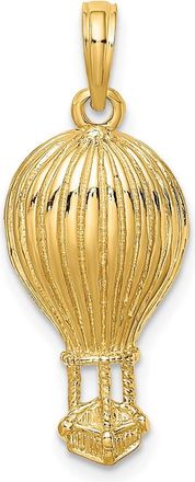 Diamond2Deal 10k Yellow Gold Polished Hot Air Ballon Charm