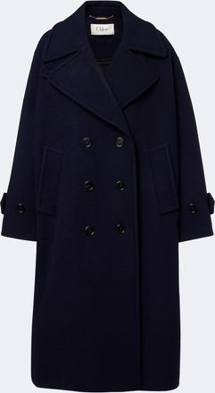 Chlo&eacute; Chlo&eacute; Cappotto in misto lana doppiopetto