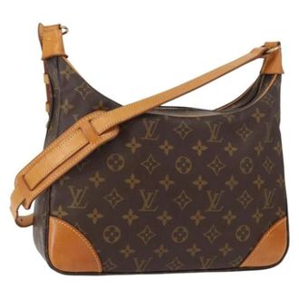 Louis Vuitton Pre-owned Shoulder Bags, female, Brown, Size: ONE SIZE Pre-owned Vintage Canvas Shoulder Bag