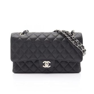 Chanel Pre-owned Vintage Schoudertas - Dames - Pre-owned - Zwart - Maat: ONE Size Leer