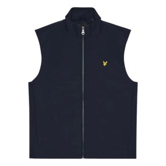 Lyle & Scott Vests, male, Blue, Size: XL piumini e parka Poliestere