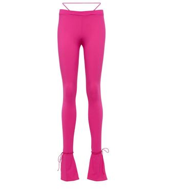 スパッツ・レギンス Nensi Dojaka Flared laced leggings Nensi Dojaka Flared Laced Leggings In Black | ModeSens