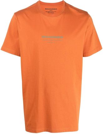 maharishi 1007 Ying Yang Rabbit T-shirt - men - Organic Cotton - S - Orange