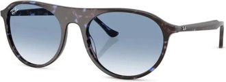 Ray-Ban Rb 2215 14303F Zonnebrillen - unisex - Zonnebrillen - Blauw - 59 MM - Accessoires
