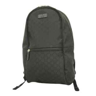 Gucci Pre-owned Vintage Backpack - unisex - Gucci Vintage - Vintage Backpacks - Black - ONE SIZE - Pre-owned