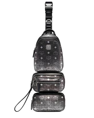 MCM Mcm Gradien Coated Canvas Crossbody