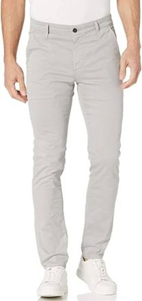 AG - Adriano Goldschmied Jamison Skinny Leg Chino Pants In Gray