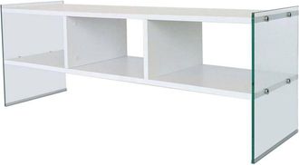 Dmora Mobile porta tv Algorab, Credenza da soggiorno, Armadio basso per tv, Base parete attrezzata, 120x35h45 cm, Noce, con imballo rinforzato, con imballo