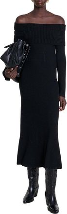 Maje Knitted Maxi Dress