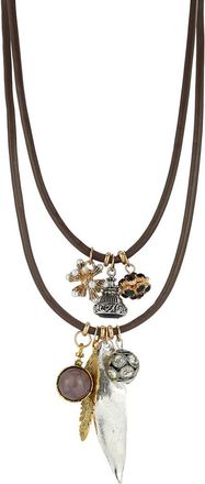Sphera Milano Plated Cz Set Of 2 Necklaces