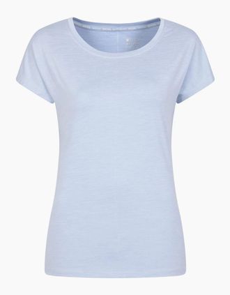 Mountain Warehouse Womens Mountain Warehouse Womens/Ladies Panna II UV Protection Loose T-Shirt - Blue - Size: 10