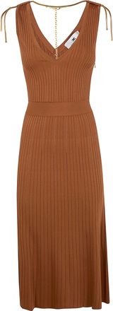 Elisabetta Franchi Midi Knit Dress