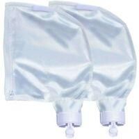 OEM Bolsas De Lodo Ajustables Para Limpiafondos Rob&oacute;ticos - Pack De 2 Bolsas De Filtro Con Cremallera Reforzada, Instalaci&oacute;n R&aacute;pida, Duraderas. - Crezuo
