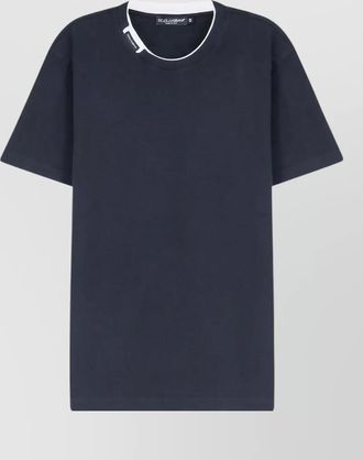 Dolce & Gabbana cotton crew-neck short-sleeve t-shirt