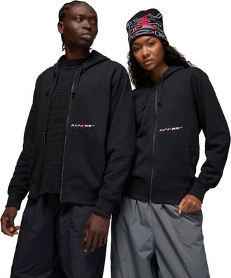 Nike Jordan Air Jordan x Awake NY Full-Zip Fleece Hoodie Black IB7289-010