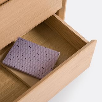 La Redoute Interieurs Boekenkast met 4 nissen en 2 lades, Norrem