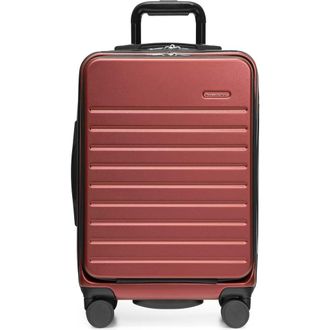 Travelers Choice Mykel 22-Inch Carry-On Hardside Spinner Luggage in Red at Nordstrom Rack