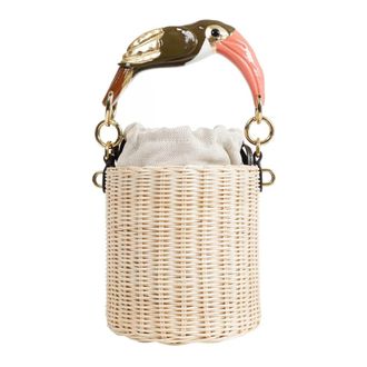 Chlo&eacute; Bucket Bags, female, Beige, Size: ONE SIZE Tropicus Bucket Bag