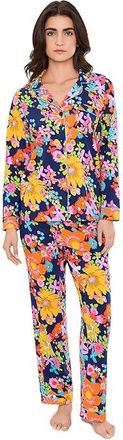 Bedhead Pajamas Classic Womens Pajama Sets Bay Street Bloom : LG (US 12-14), Cotton/Down