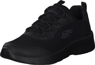 Skechers 149691/BBK Dynamight 2.0-Social Orbit Womens Trainers, Sports Shoes, Vegan, Black, Black, 7 UK