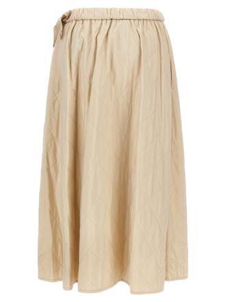 Max Mara Briose Midi Skirt - Beige