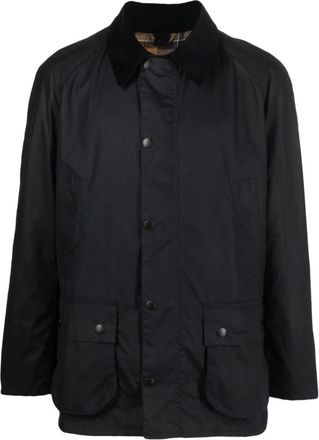 Barbour Ashby Wax Jacket - male - Barbour - Light Jackets - Blue - 2XL - Jackets