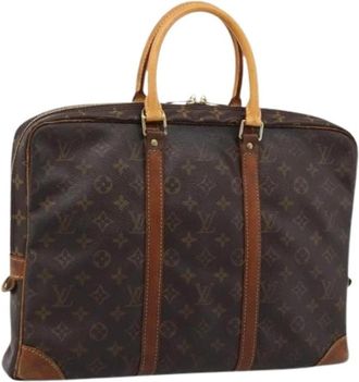 Louis Vuitton Pre-owned Business Bag - Dames - Vintage Handtas - Bruin - ONE Size - Vintage