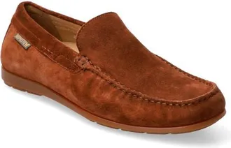 Mephisto Algoras Slip-On in Brown Velours at Nordstrom, Size 11.5