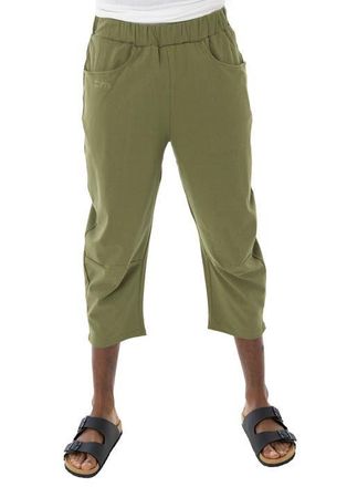 Dai Moda Tony Crop Leisure Pant in Army at Nordstrom, Size Xx-Large
