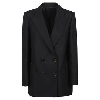 Blaz&eacute; Milano Jassen, Dames, Zwart, XS, Wol, Alcanara Everynight Blazer