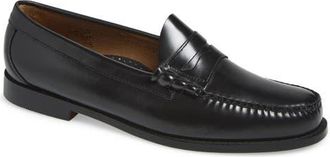 G.H. Bass & Co. Larson Weejuns Penny Loafer in Black at Nordstrom, Size 9.5